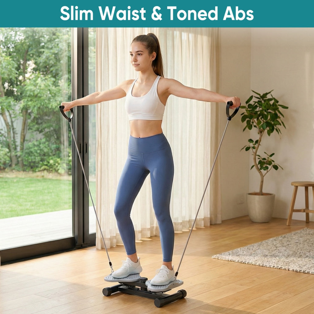 Máquina de rotación de cintura y abdomen, para la reducción de grasa abdominal