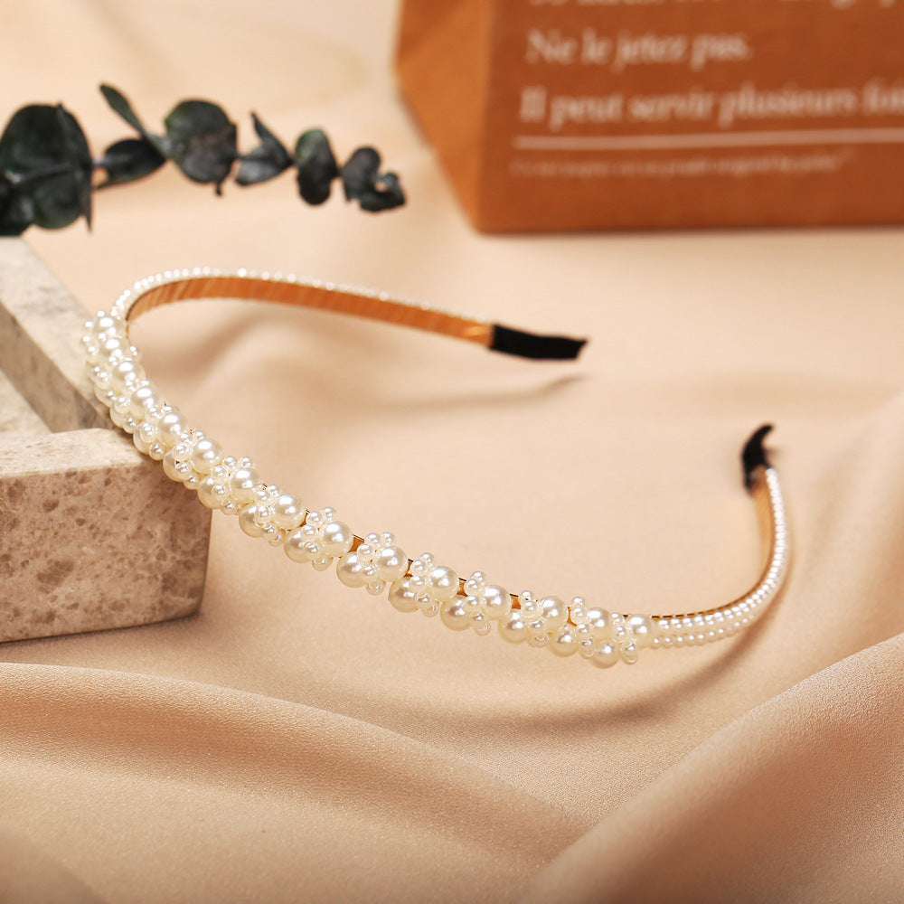 Diadema de perlas