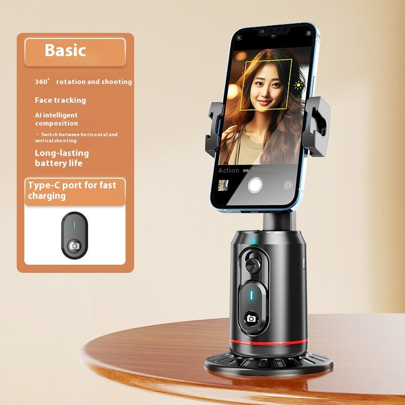 Soporte para celulares con Bluetooth, para transmisión en vivo o selfie con reconocimiento facial inteligente de IA