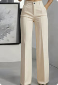 Pantalones formales de poliéster